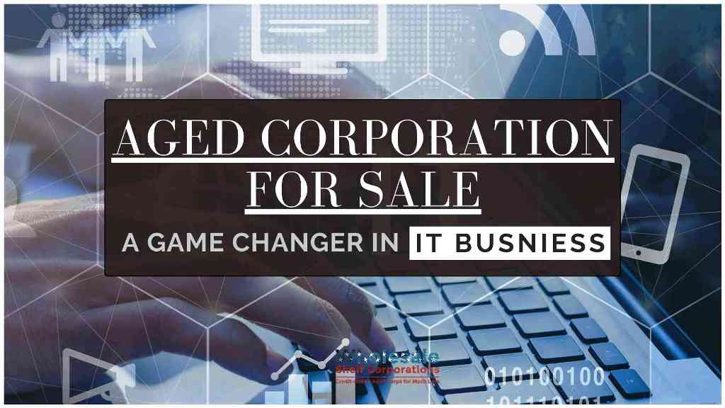 Aged Corporation For Sale Is A Game Changer In IT Business